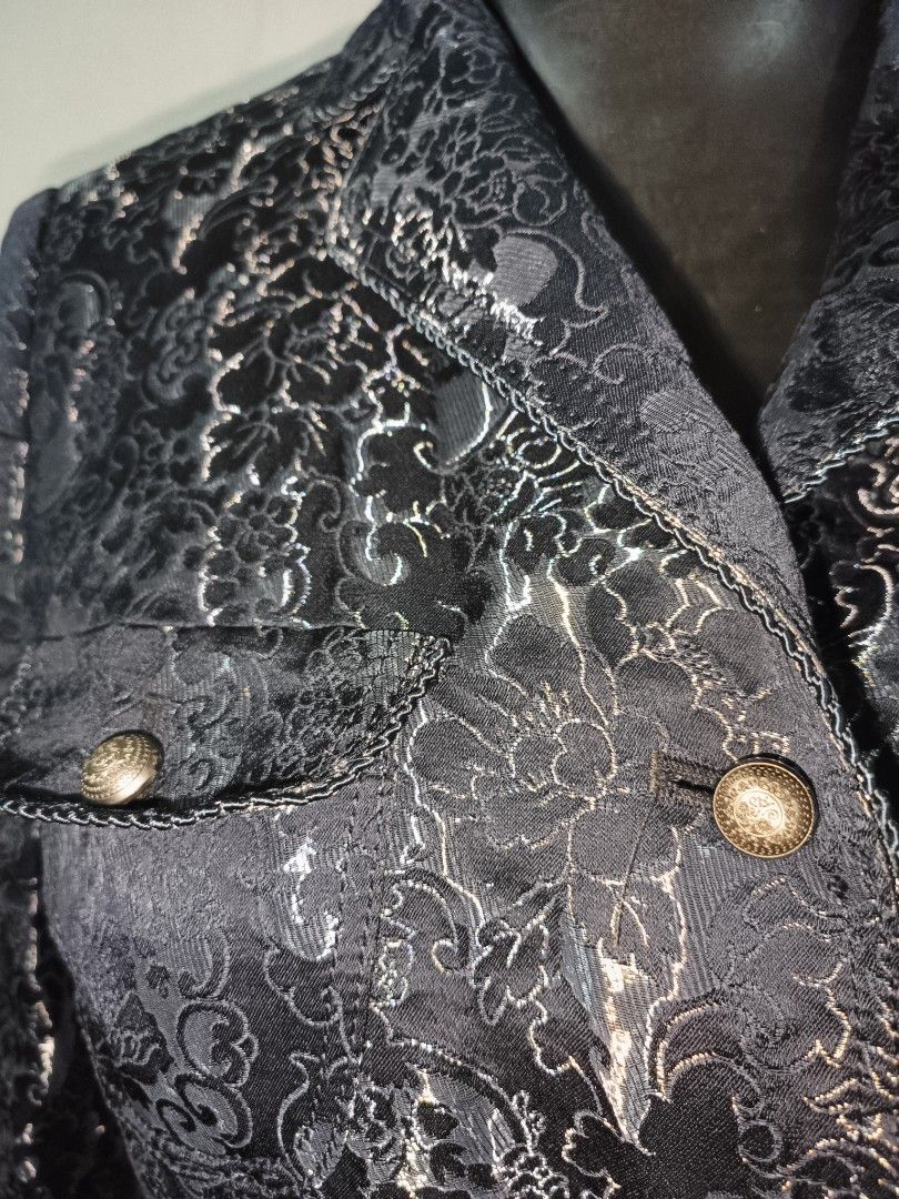 Blazer top with design (Category: Others Tops) located in Imus. Submitted by cmp888 (Listing ID 1334542177, Image 2). Description: not used decluttering sml to large nice design pm for more info.