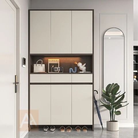 (Brand New) Amazing Home Eline Entrance Hallway Shoe Cabinet Storage 6 ...