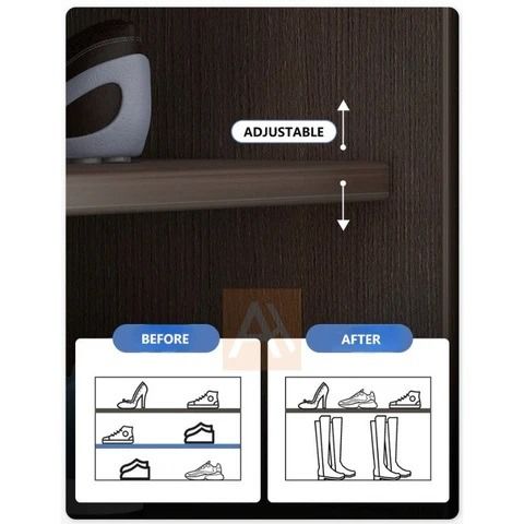 (Brand New) Amazing Home Eline Entrance Hallway Shoe Cabinet Storage 6 ...