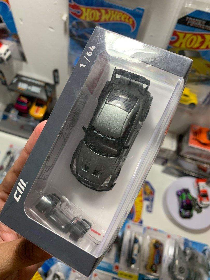CM model Skyline R34 LB-Silhouette Works Grey, Hobbies & Toys, Toys ...