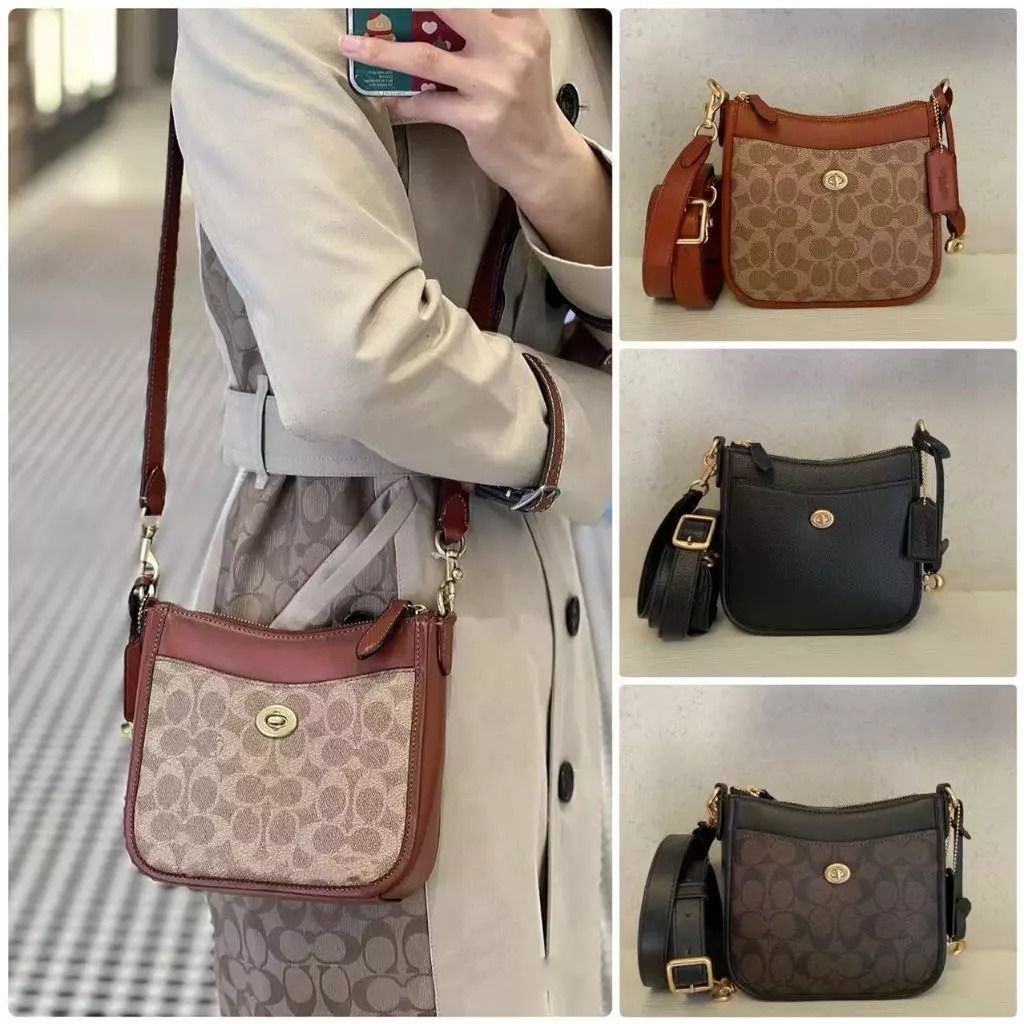 Chaise crossbody in signature canvas hot sale