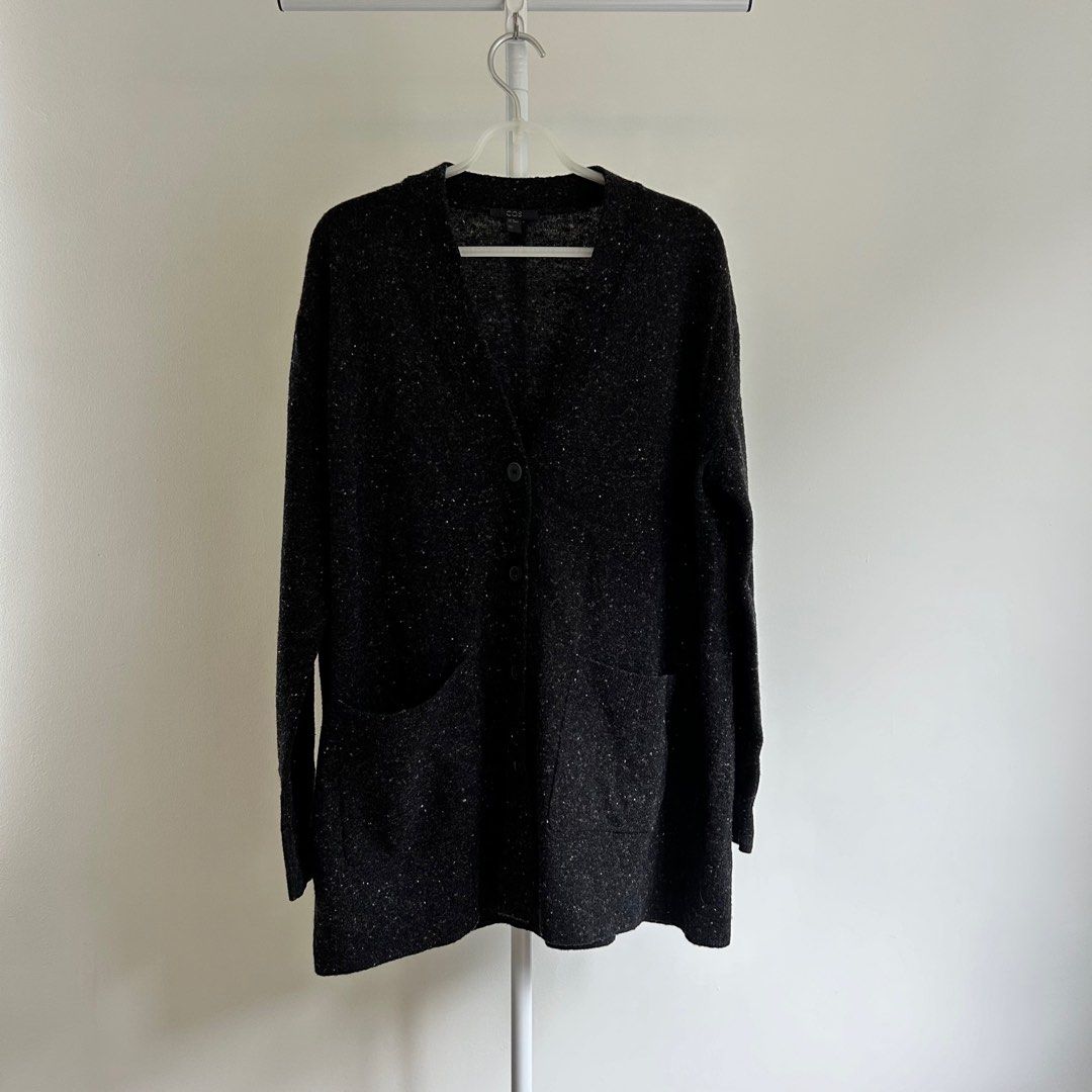 COS Speckled Oversized Cardigan