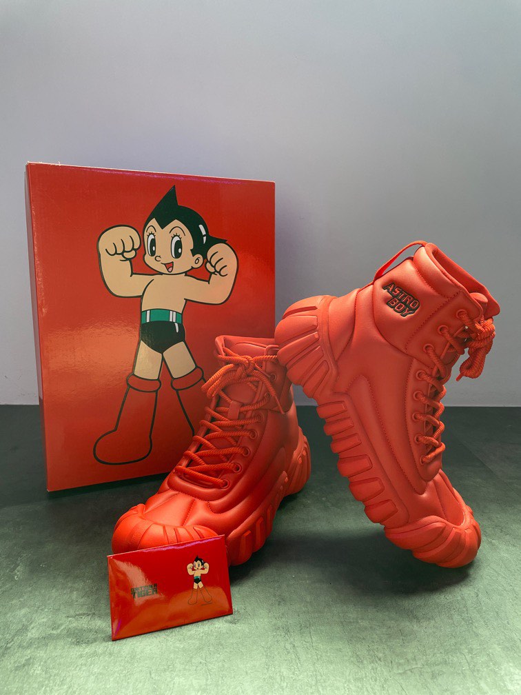 Dentigre Puff Boot (Fiery Red), Women's Fashion, Footwear, Boots