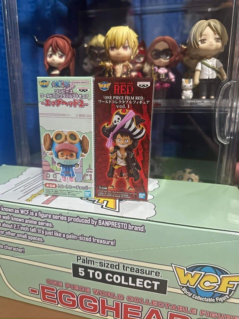 Egghead and Red Film (Category: Designer & Blind Box Toys) located in Del Monte. Submitted by strawhateagle (Listing ID 1334473884, Image 1). Description: Available - Luffy Chopper - Sold.