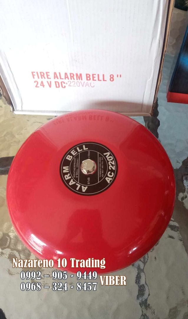 fire alarm bell 8