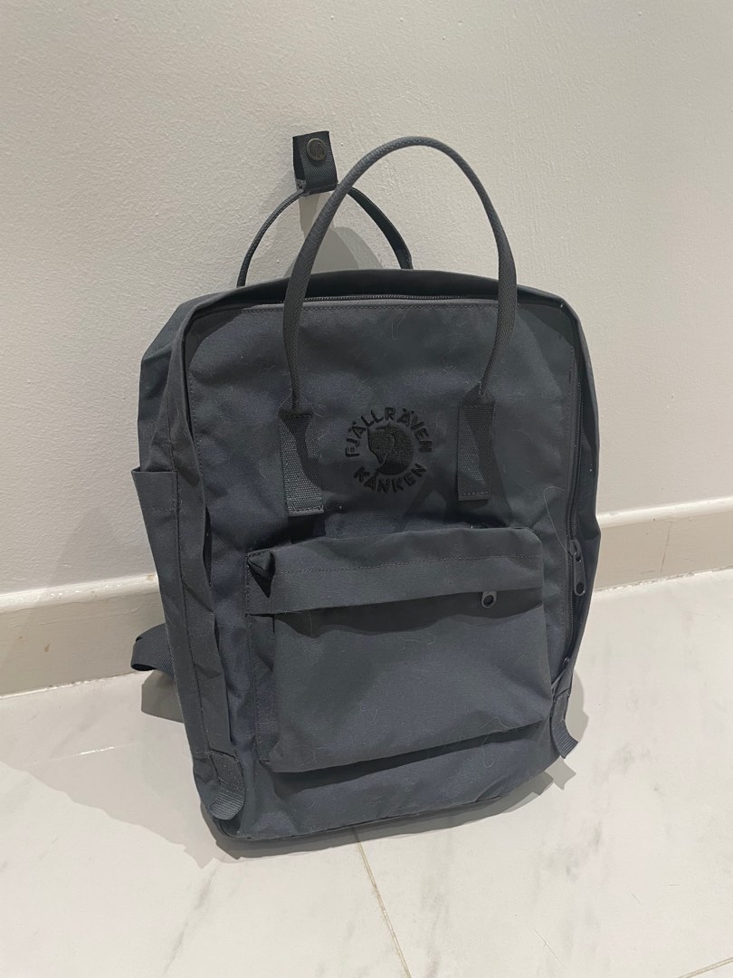 Fjallraven Re Kanken Backpack Slate Genuine Women s Fashion Bags Wallets Backpacks on Carousell