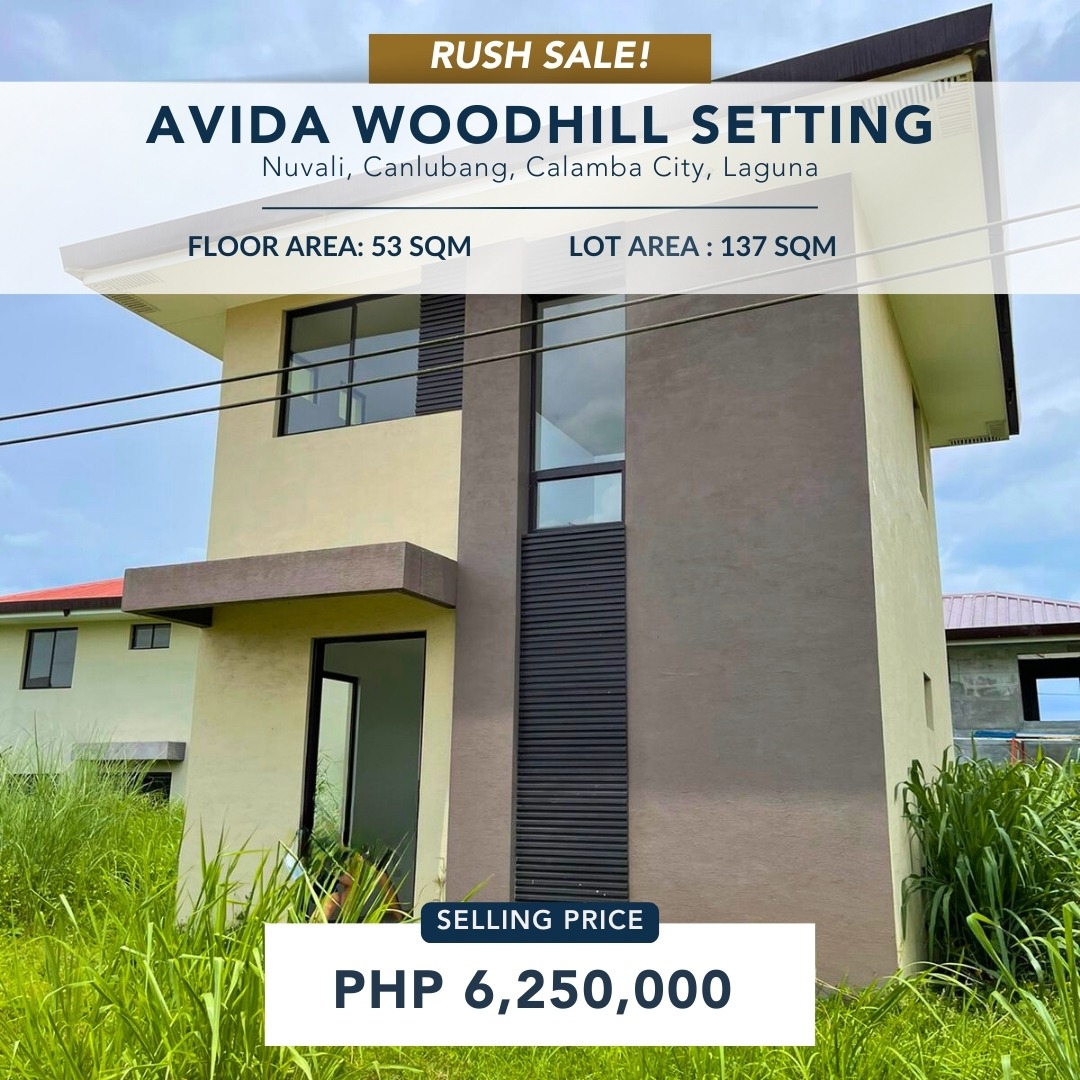 Avida Woodhill Settings Nuvali House and Lot For Sale, Property, For ...