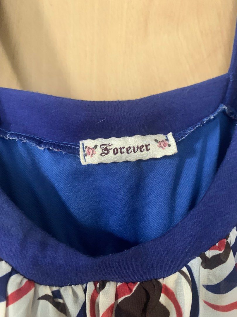 Forever Blue and Red Maxi Dress (Category: Dresses) located in Quezon City. Submitted by shopofz (Listing ID 1334383300, Image 2). Description: .