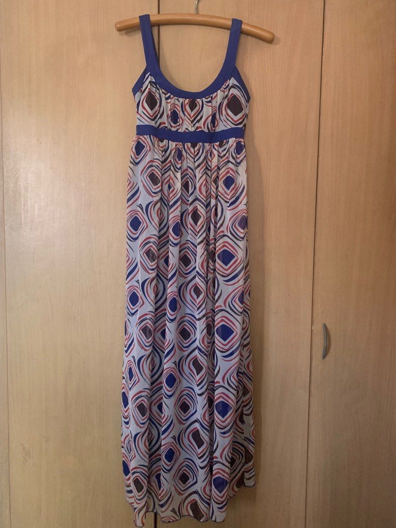 Forever Blue and Red Maxi Dress (Category: Dresses) located in Quezon City. Submitted by shopofz (Listing ID 1334383300, Image 1). Description: .