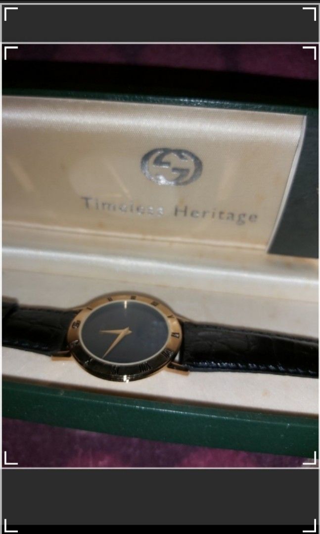 GUCCI 3000M 古董手錶1997 無帶上過手有店舖印最後一隻絕版超罕極稀