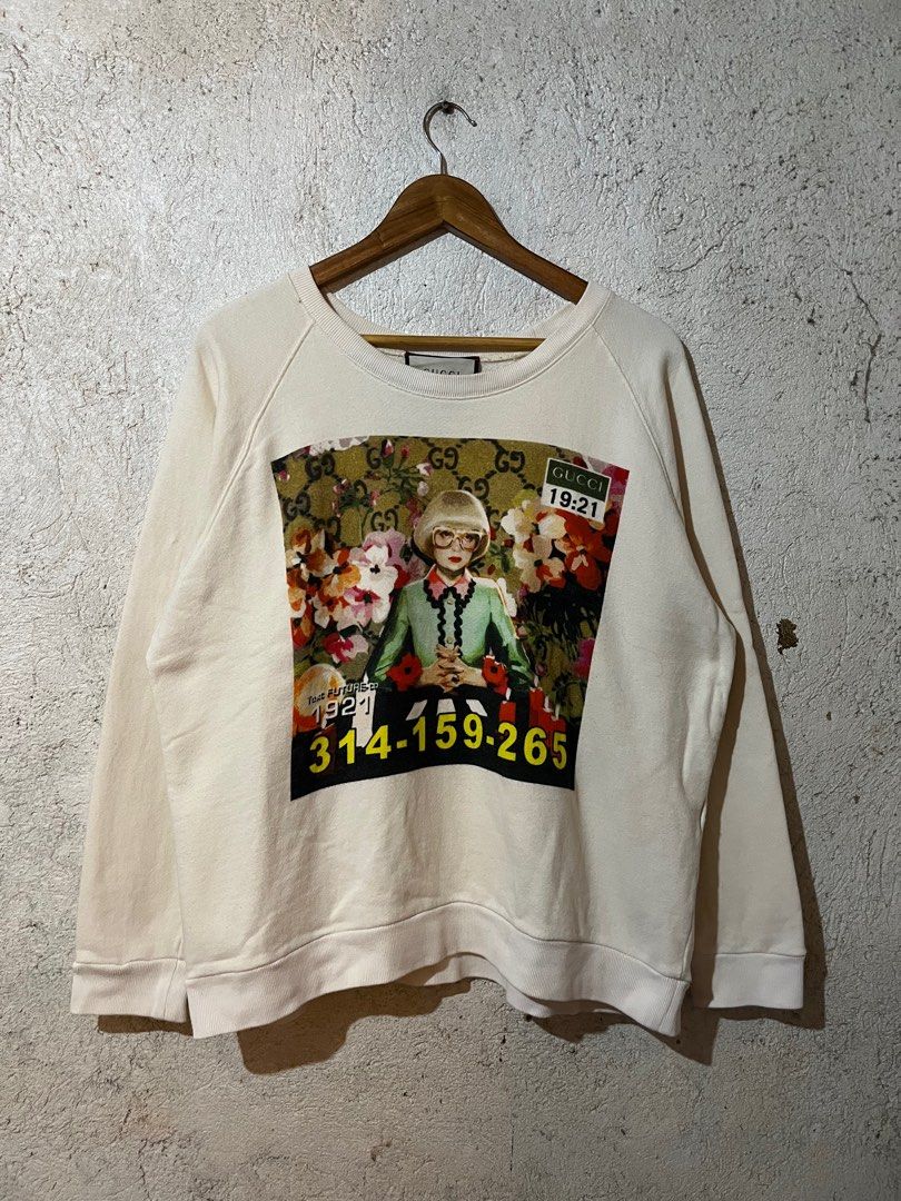 Gucci cream sweatshirt discount