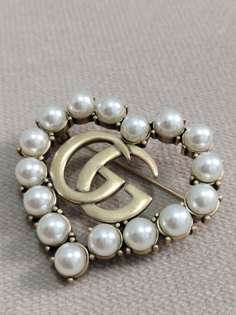 Gucci gg brooch on sale