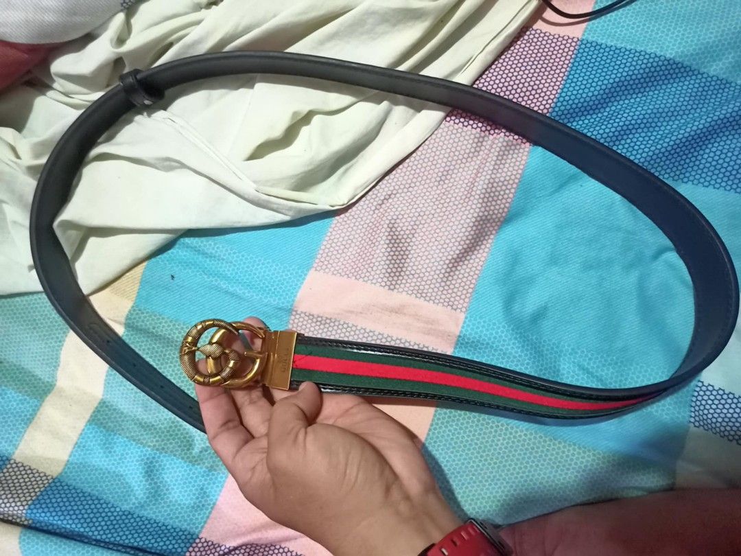Gucci snake belt Men s Fashion Watches Accessories Belts on Carousell