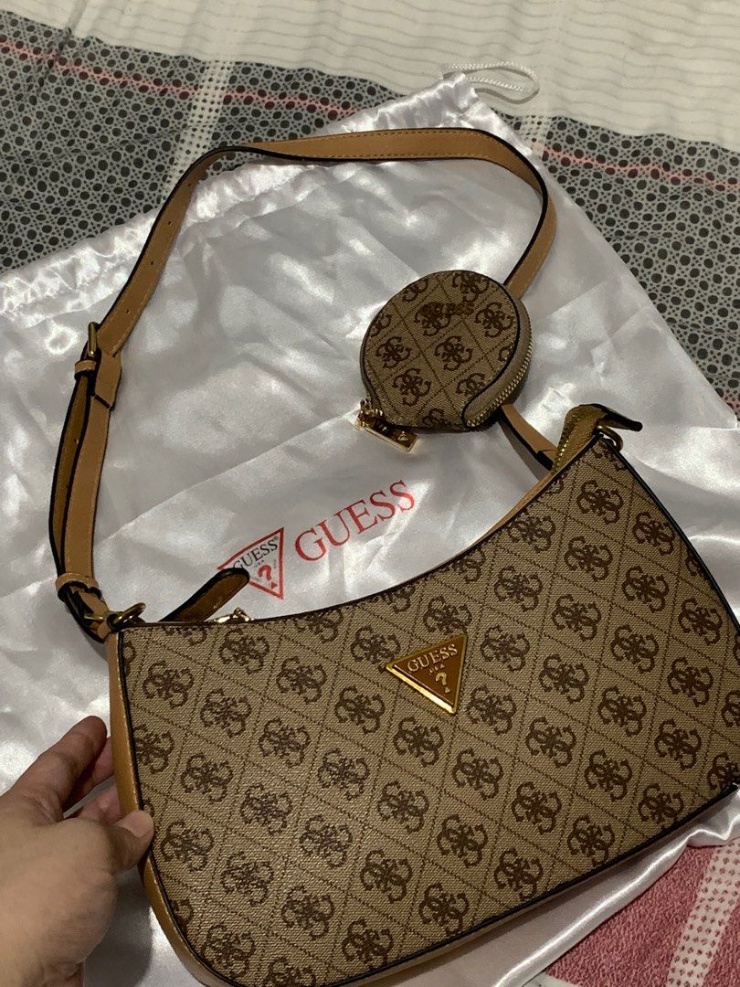 Guess tan bag on sale