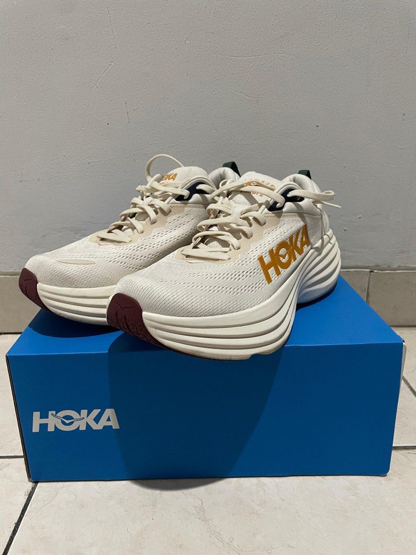 hoka running 42, Fesyen Pria, Sepatu Sneakers di Carousell - Main Image