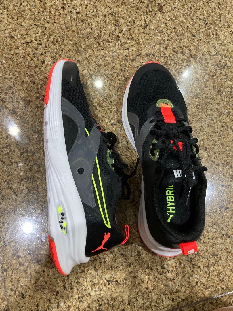 Hybrid Fuego Puma Black Yellow Alert Men s Fashion Footwear Sneakers on Carousell