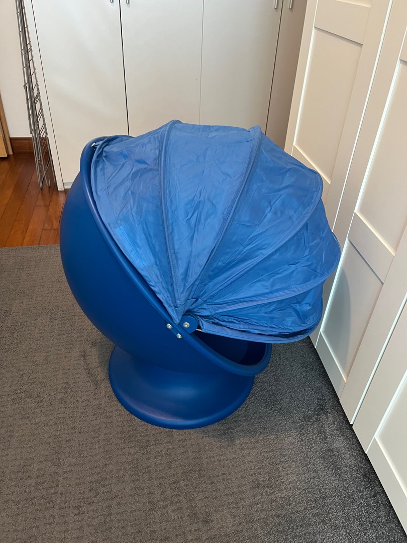 IKEA PS LOMSK Swivel armchair Furniture Home Living Furniture Chairs on Carousell