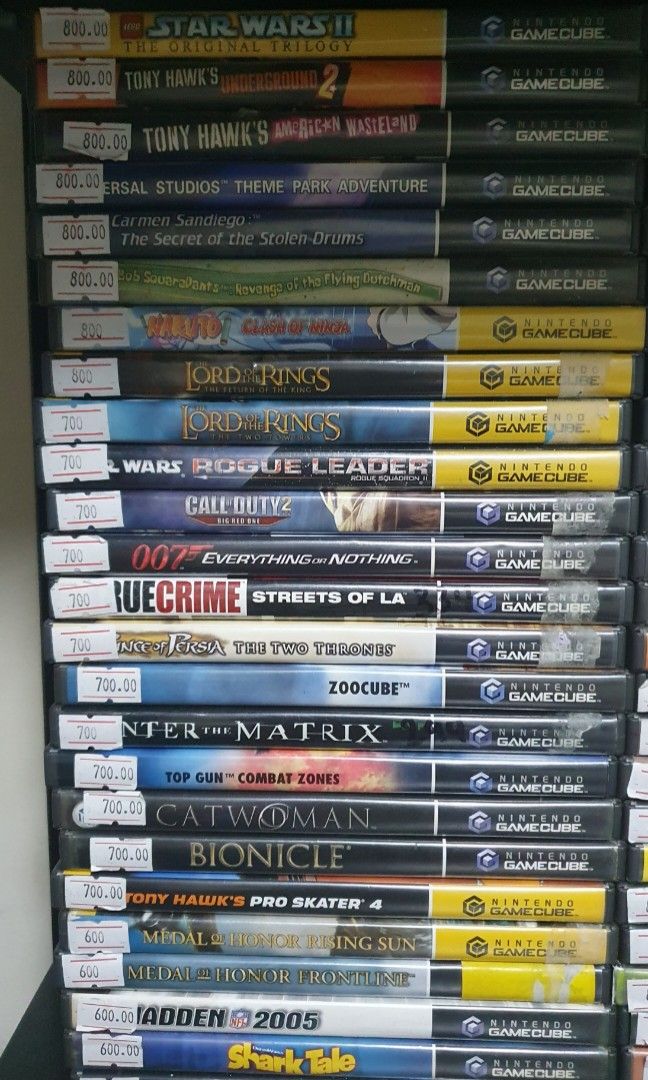 Item: 67 Rare Nintendo Gamecube Videogames (Category: Nintendo) located in Quezon City. Submitted by itemsforadoption (Listing ID 1334491601, Image 2). Description: Rfs: Its 2024! Happy New Year! Hoping you have a good year ahead of you! If you have questions feel free to send a message. Though I'll most likely be able to reply from 10am to 8pm. Please be patient and understanding. Decluttering games and items that I've picked up or for friends a