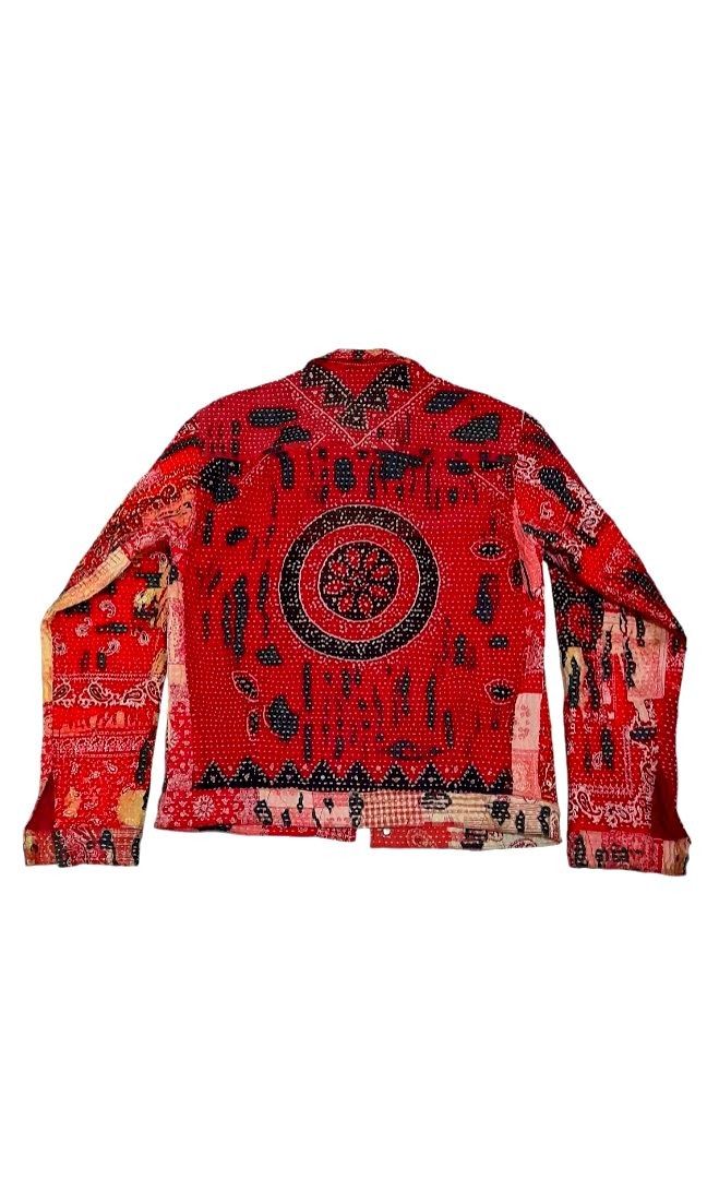 Jaket jeans levi's type made in japan Custom boro bandana