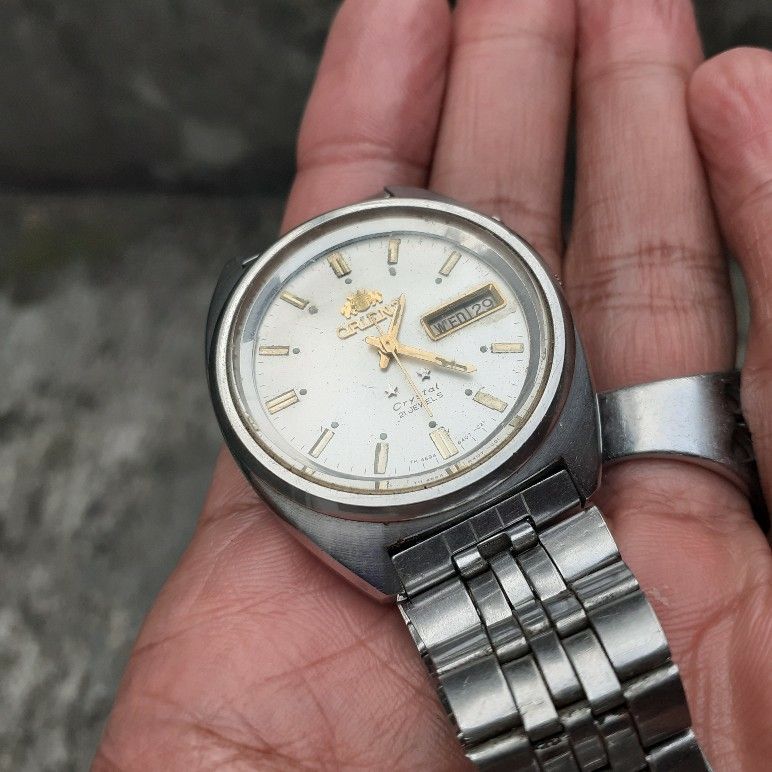 Jam tangan orient crystal 21 jewels sale