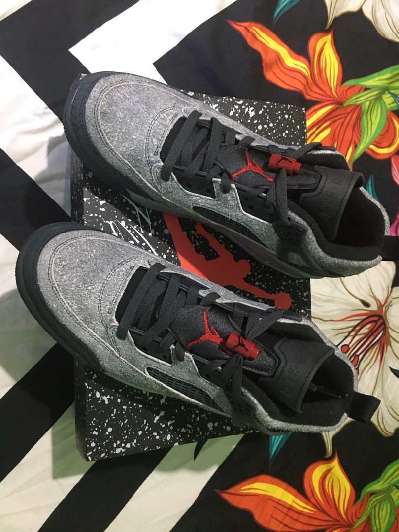 Jordan spizike low anthracite (Category: Sneakers) located in Manila. Submitted by mac1780 (Listing ID 1334548205, Image 3). Description: Size 10.5 US Authentic/ no issue Used twice only Can pass as new .