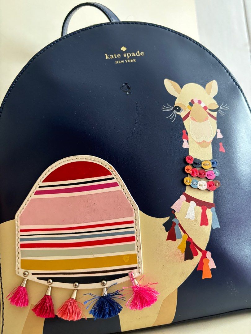 Kate spade camel backpack shop