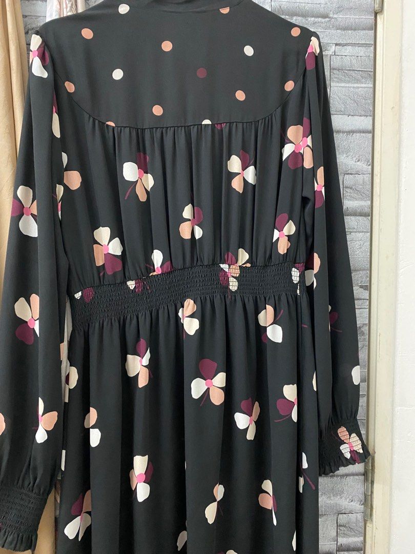 Kate spade dusk buds print mini dress outlet