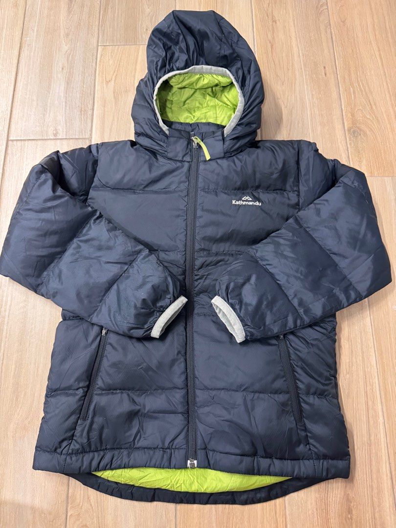 Kathmandu Boys Down Jacket 550 Fill Power Duck Down for 120cm Height Babies Kids Babies Kids Fashion on Carousell