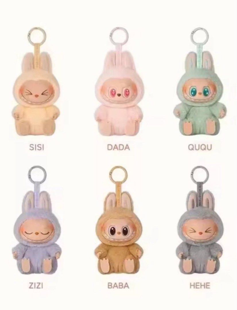 【送料無料/即納】  Toys, & Hobbies Baba, / Hehe - V2 Labubu Toys on Games & ぬいぐるみ