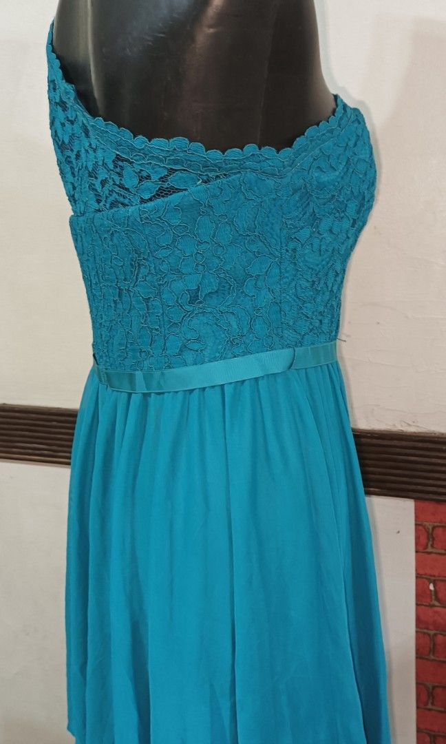 Laced gown mini dress (Category: Evening dresses & gowns) located in Imus. Submitted by cmp888 (Listing ID 1334541649, Image 3). Description: like new once used sml to med very nice no flaw pm for more info just decluttering stocked in cabinet.