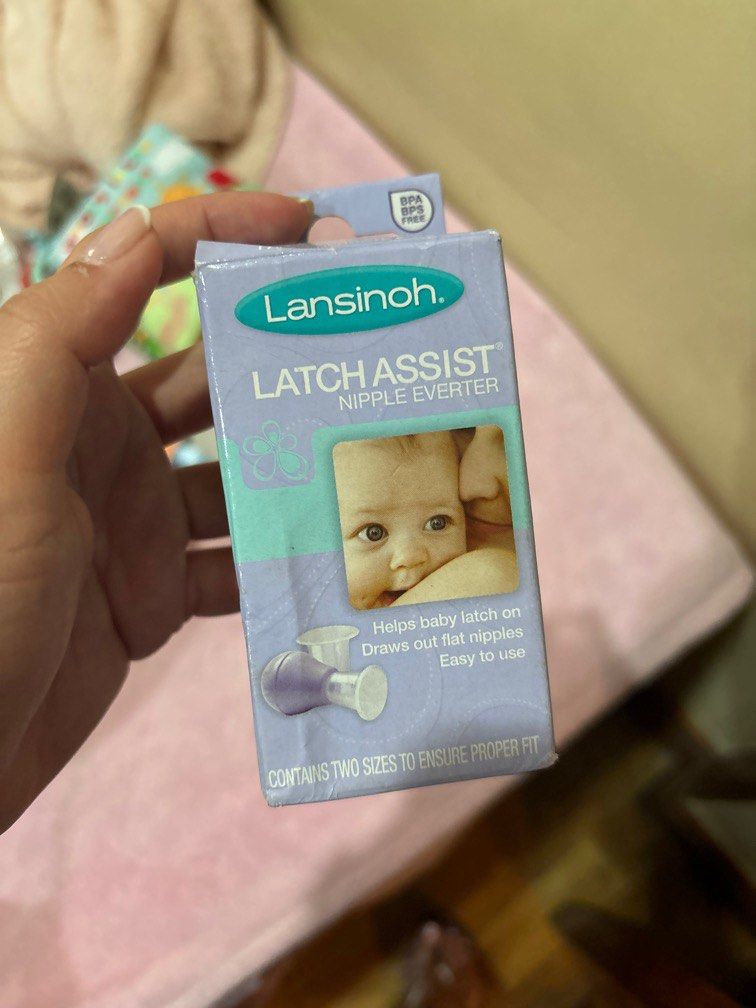 Lansinoh latch assist nipple everter (Category: Breastfeeding & Bottle Feeding) located in Mandaluyong City. Submitted by kat.store (Listing ID 1334400892, Image 1). Description: Brand new and unused. Check photo of packaging. It’s unopened. I wasn’t able to breastfeed.