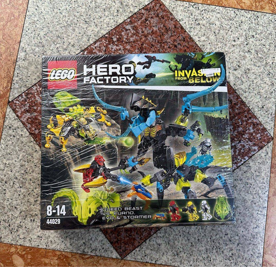 LEGO 44029 Hero Factory Queen Beast Vs. Furno Evo Stormer Hobbies Toys Toys Games on Carousell