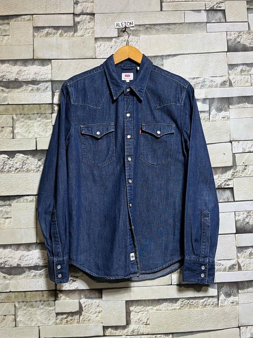 LEVI S BARSTOW WESTERN SHIRT CONE DENIM