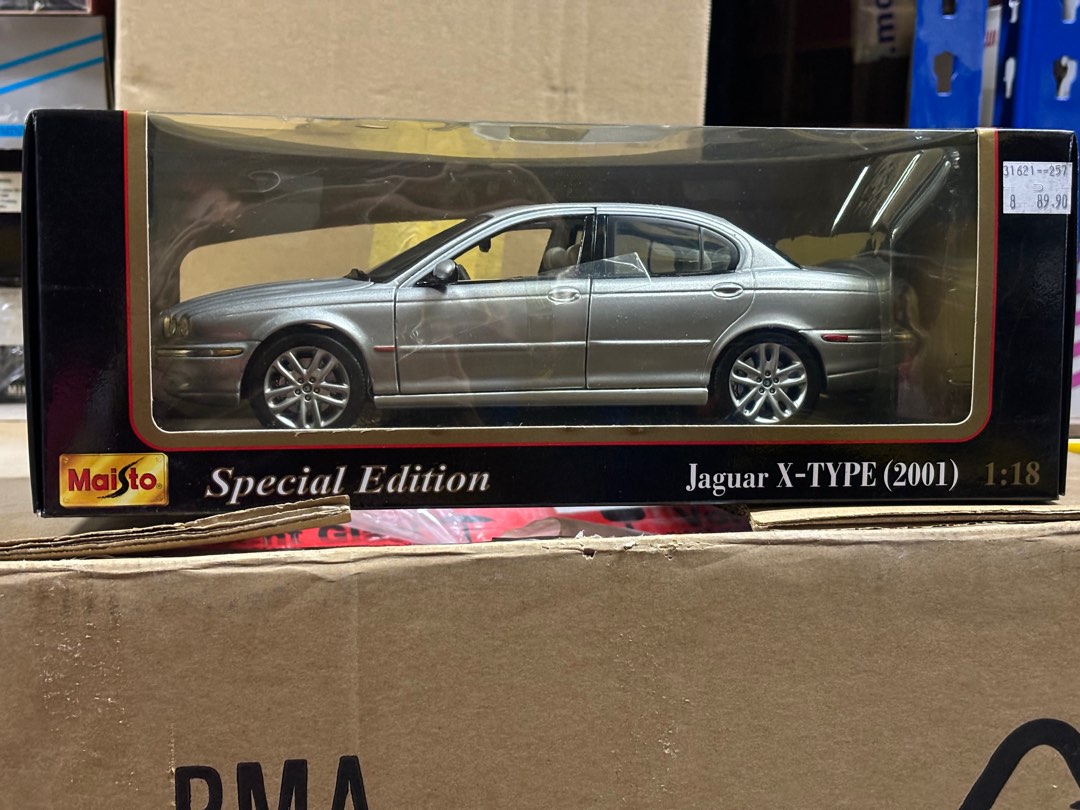 JAGUAR TYPE S 1999 Bleu MAISTO 1:18