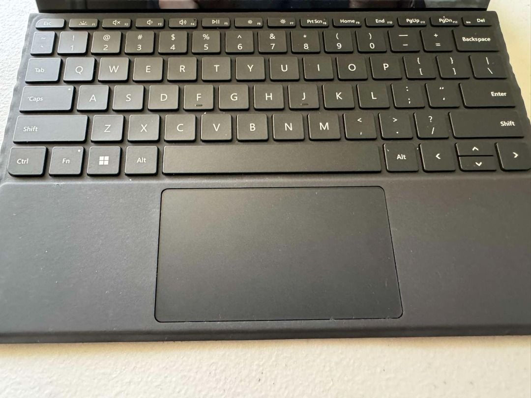 Microsoft Surface Go 1 with Original Type Cover (Elementary OS Installed) RUSH SALE!! (Category: Laptops & Notebooks) located in Quezon City. Submitted by koynay (Listing ID 1334442598, Image 3). Description: Selling my Microsoft Surface Go 1 tablet with the original Type Cover included. This compact device is versatile and perfect for productivity on the go, now enhanced with Elementary OS for a smooth and unique Linux experience! Specifications