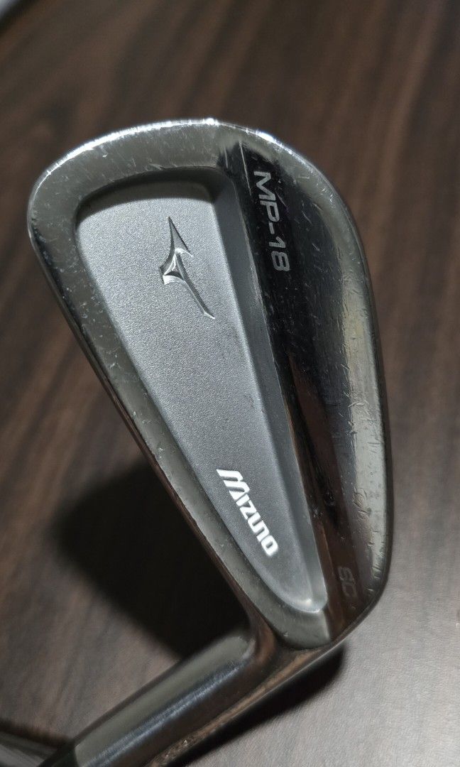 Mizuno MP-18 (Category: Golf) located in Singapore. Submitted by 2218fr (Listing ID 1334528362, Image 6). Description: Brand New premium shaft KBS TGI 50 New Golf Pride grip Iron 5 to Pitching Wedge Iron 9 not included.