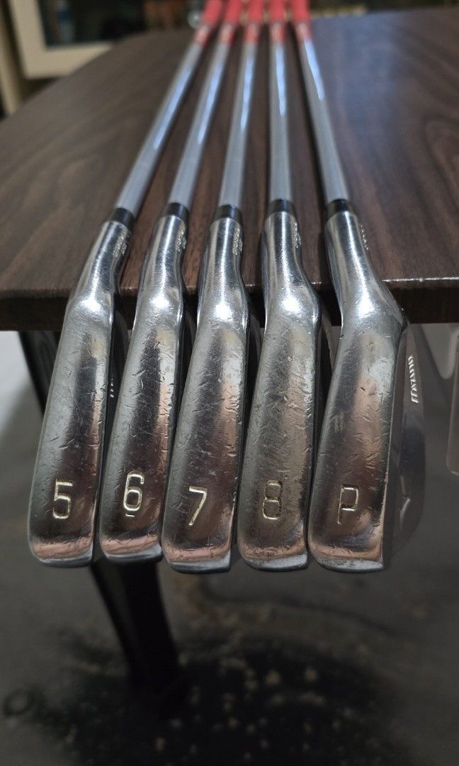 Mizuno MP-18 (Category: Golf) located in Singapore. Submitted by 2218fr (Listing ID 1334528362, Image 1). Description: Brand New premium shaft KBS TGI 50 New Golf Pride grip Iron 5 to Pitching Wedge Iron 9 not included.