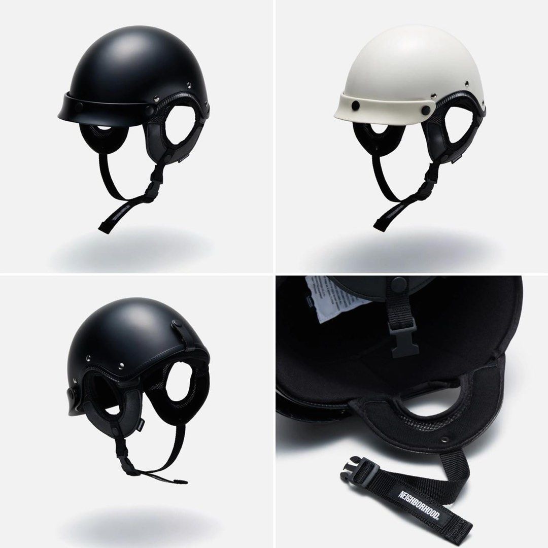 NEIGHBORHOOD x PORTER HALF HELMET ブラック Porter x NEIGHBORHOOD Owl-Visor / FCL-Helmet | Hypebeast