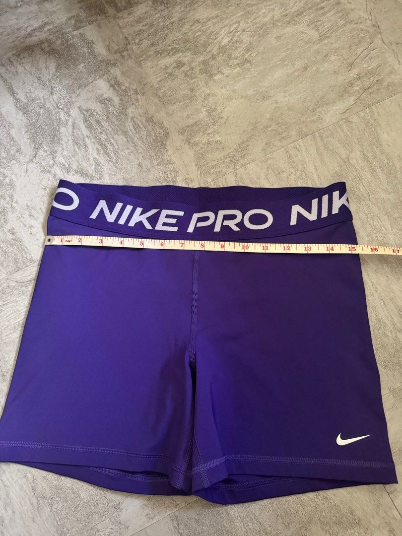 Nike Pro Shorts Violet (Category: Activewear) located in Pasig City. Submitted by denisecerda1221 (Listing ID 1334398850, Image 3). Description: RFS: bought this at a Nike store in Australia and sizing must be off cos it’s too big for me :( Used once only. PLEASE READ CAREFULLY Delivery fee c/o buyer and WILL BE THE ONE TO ARRANGE shipping via grab/lalamove/gogoexpress or LBC/J&T for provincial. I won’t allow buyers who make excuses to ask me to 