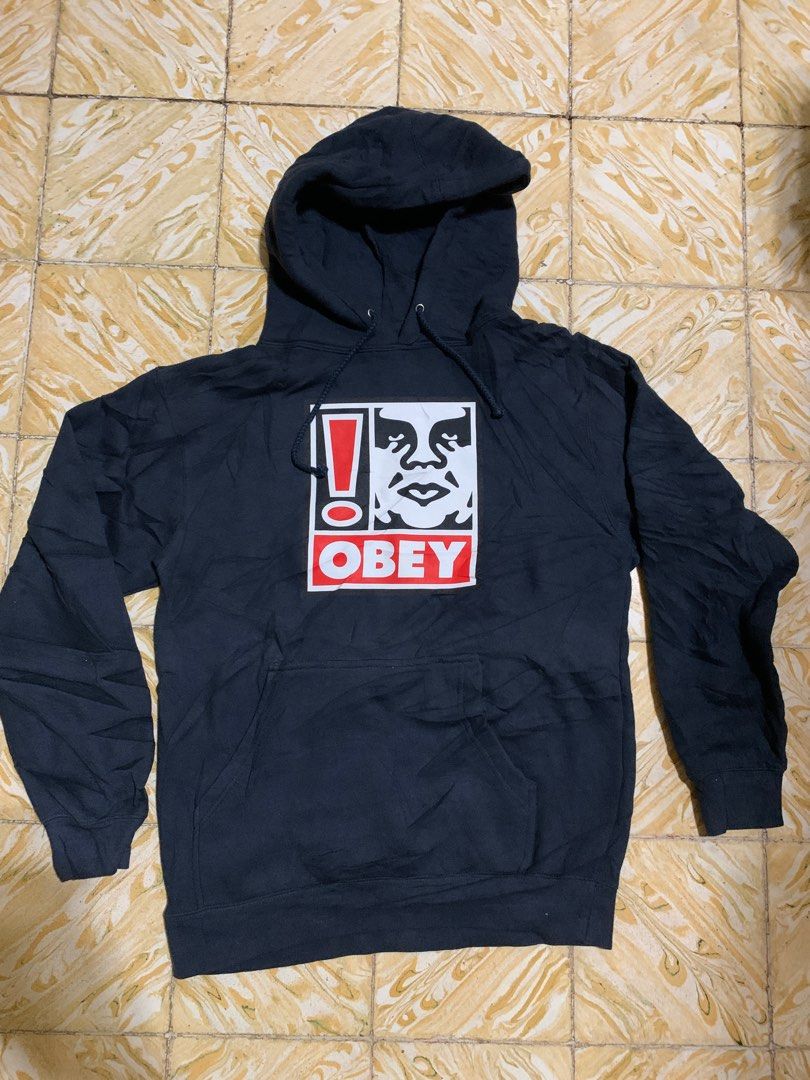 Obey hoodie jacket Men s Fashion Coats Jackets and Outerwear on Carousell