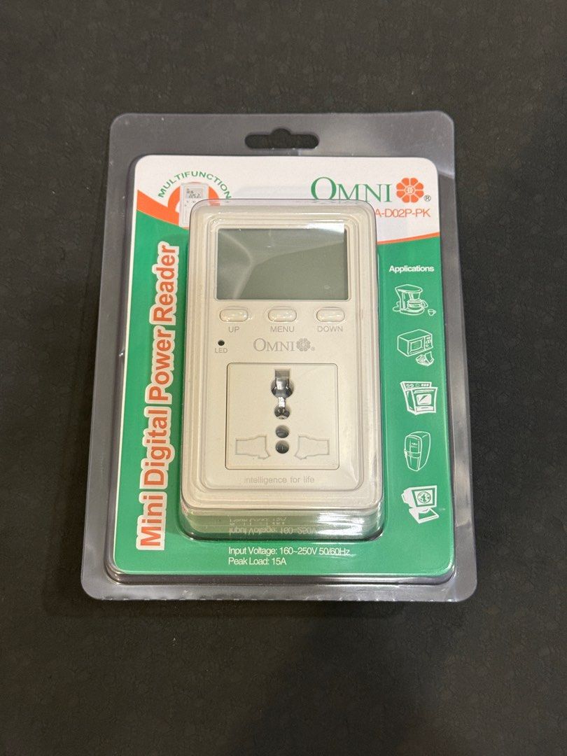 Omni mini digital power reader (Category: Chargers) located in Manila. Submitted by wandef (Listing ID 1334449464, Image 1). Description: Brand new Unopened Model: MMA-D02P-PK .