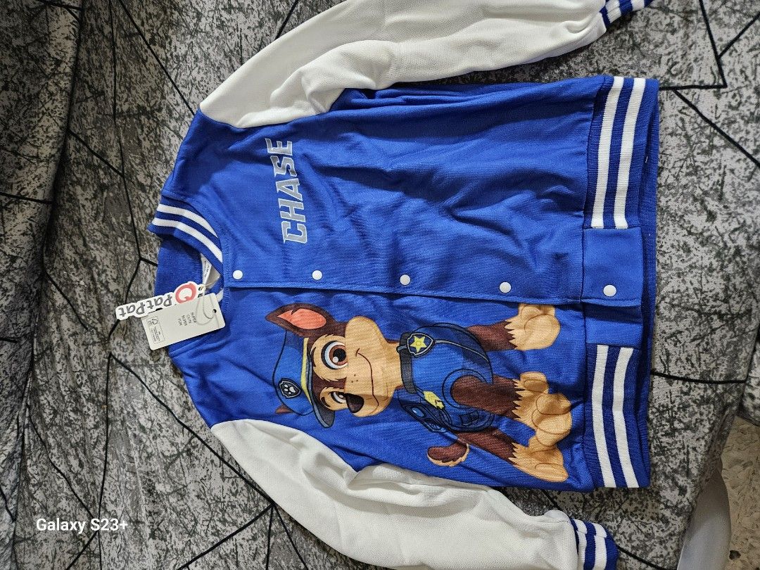 Paw Patrol Chase Jacket Babies Kids Babies Kids Fashion on Carousell