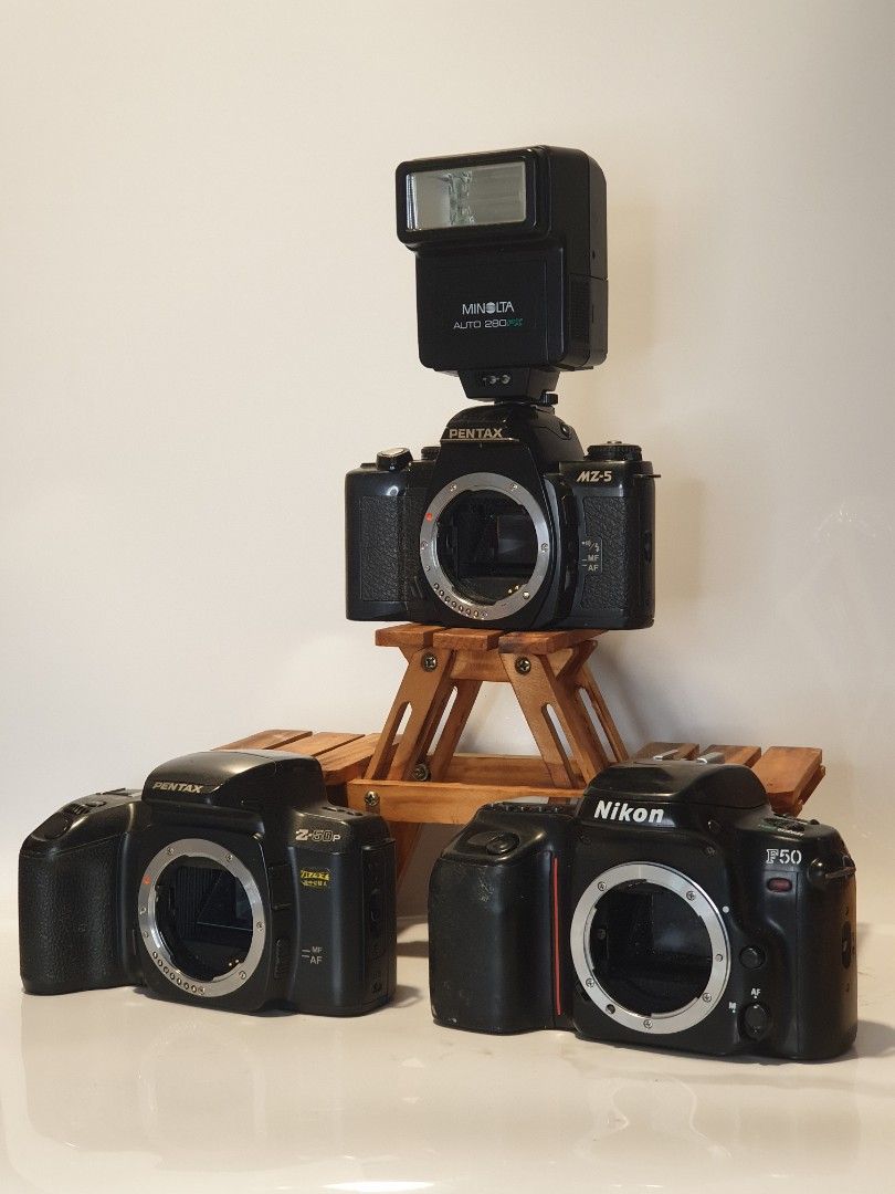 3pcs Pentax / Nikon Body Only (Category: Cameras) located in Las Pinas. Submitted by oldsthetics (Listing ID 1334421112, Image 1). Description: Pentax / Nikon Body Only Untested Declaring it as Defective - As is For display or parts out use Selling 3pcs Set - No break set For 750🔖 Detailed realtime photos/videos are available for a closer look Location Las pinas --📌 MUST READ Before Messaging 📌-- 🔸️Price is posted 🔸️Pickup or Lalamove Buyer'