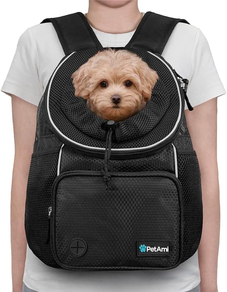 Cat Carrier Large PetAm Dog Cat Backpack Carrer, Expandable Pet