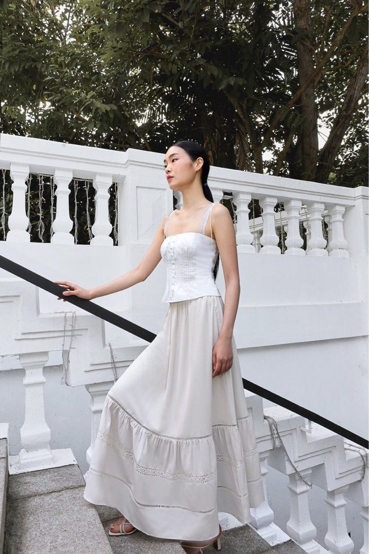 Petite flare maxi skirt cheap