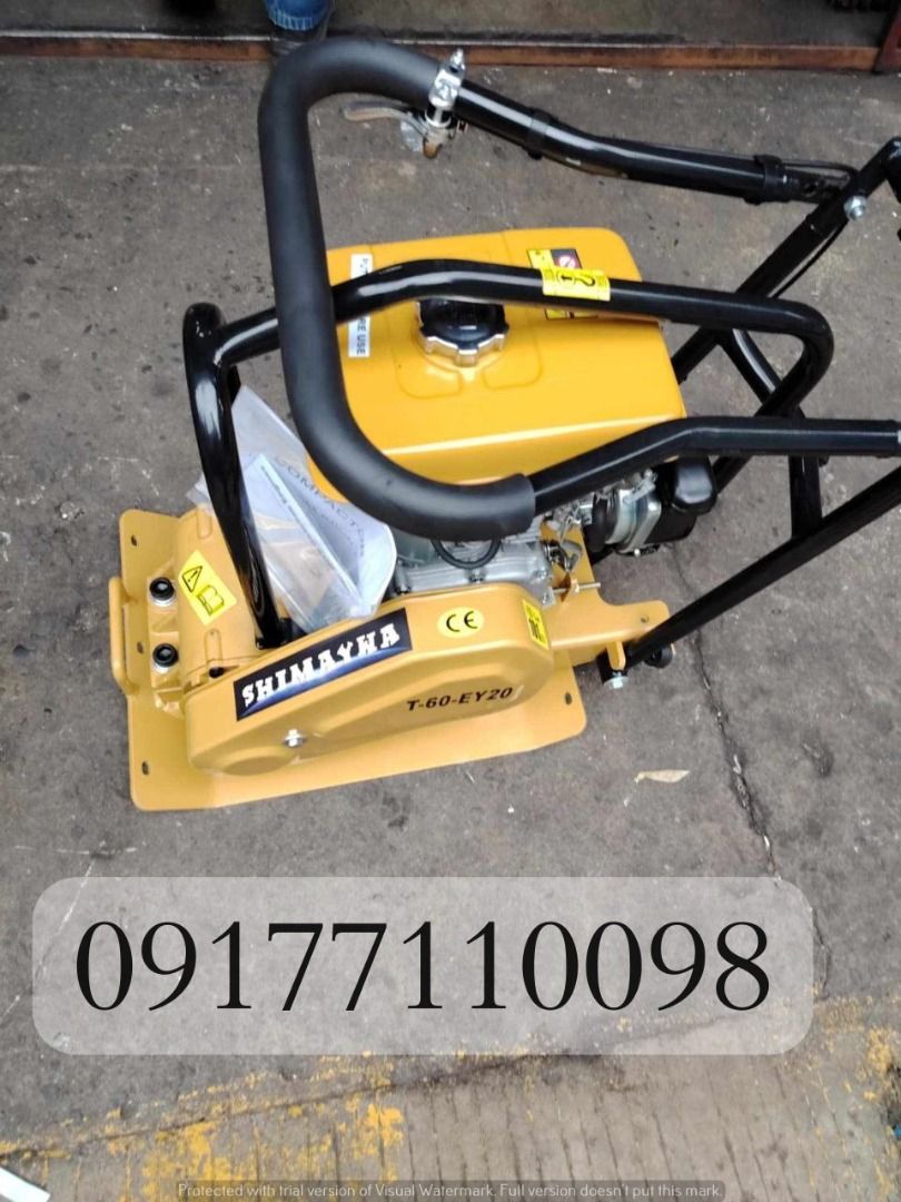 Plate Compactor (Category: Construction Tools & Equipment) located in Manila. Submitted by joeyroque09 (Listing ID 1334460291, Image 3). Description: .