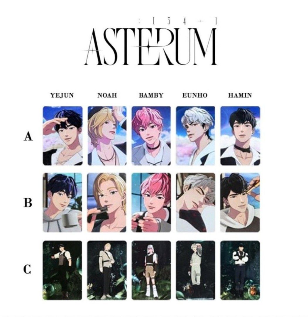 plave asterum 134-1 poca album pc, Toys & Collectibles, Fan