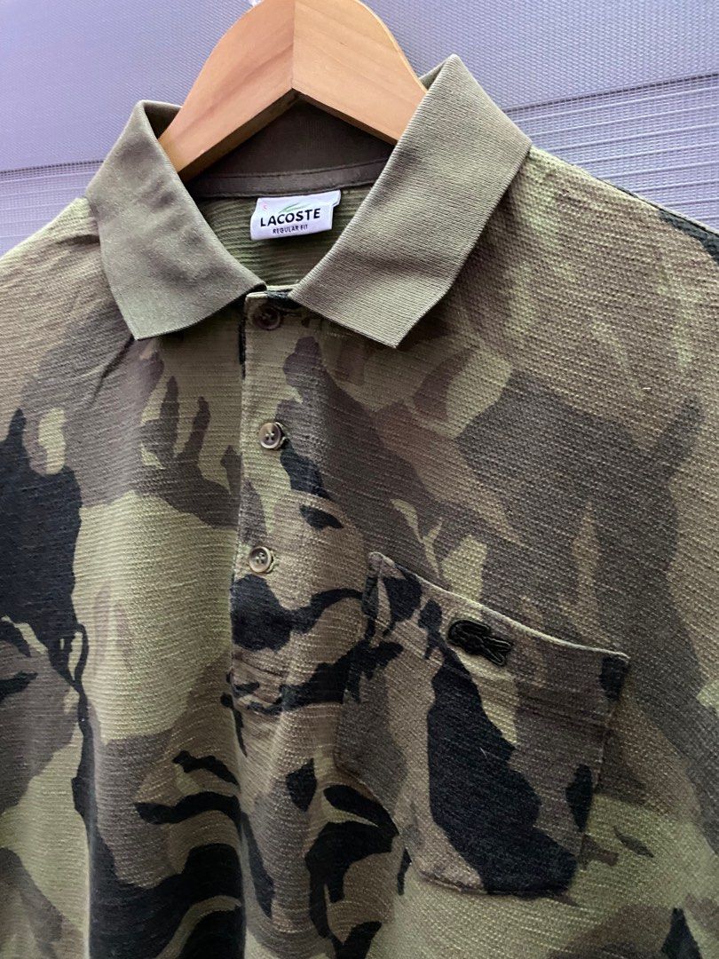 Polo Lacoste Camouflage