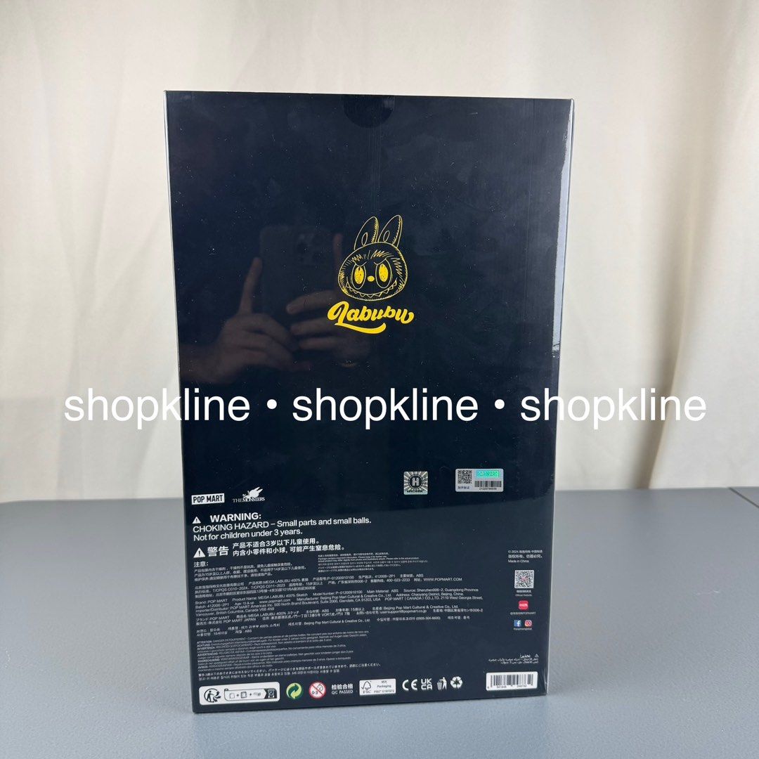 POP MART Mega Labubu 400% Sketch ON-HAND (Category: Designer & Blind Box Toys) located in Butuan. Submitted by shopkline (Listing ID 1334445928, Image 3). Description: POP MART Mega Labubu 400% Sketch ▪️On-hand and ready to ship! ▪️100% guaranteed authentic ▪️Moneyback if proven fake 🚛 Same-day delivery via Maxim Nationwide delivery via LBC 📍Butuan City.