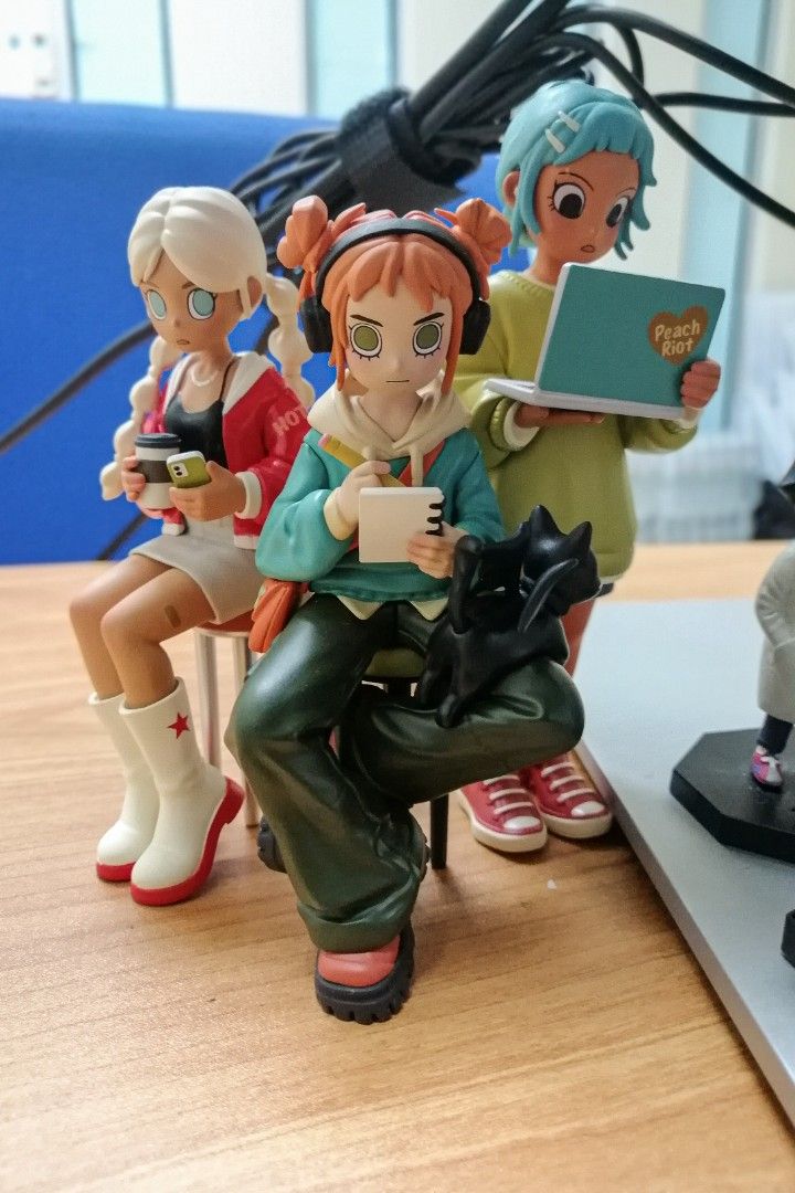 Pop Mart Peach Riot! Gigi Brainstormer, Frankie The Boss & Poppy ...